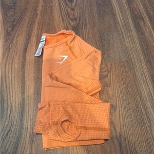 Gymshark Orange Long Sleeve Tee